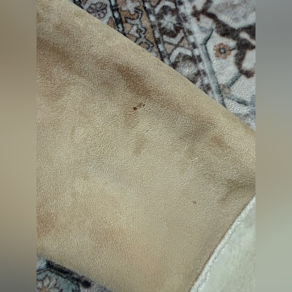 Gorgeous Mackintosh New England Tan Suede Style Jacket with shearling lining - Picture 8 of 8